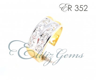 แหวนเพชรแถว ER352